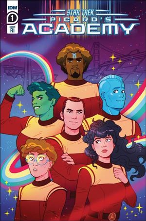 Star Trek: Picard's Academy issue 1-E Paulina Ganucheau 1:50 Cover