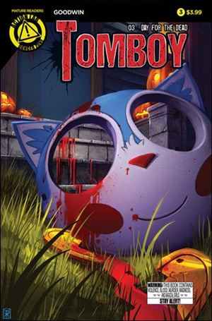 Tomboy issue 3-B Tim Kaminski Cover