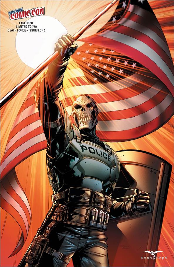 Death Force issue 5-I David Lorenzo Riveiro NYCC Exclusive Cover 1/750