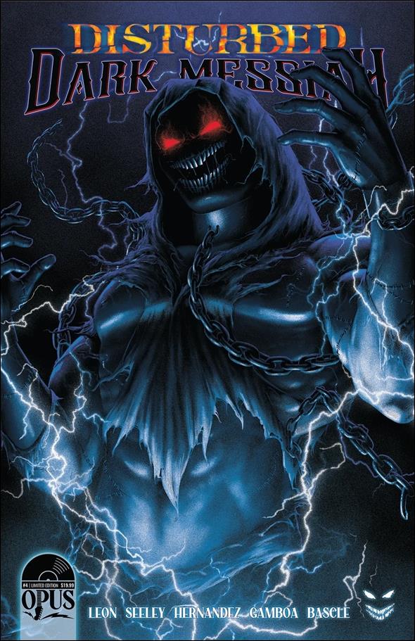 Disturbed: Dark Messiah issue 4 Matt Ryan Tobin Cover