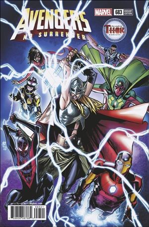 Avengers (1963) issue 683-B Humberto Ramos Thor Cover