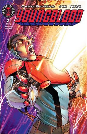 Youngblood (2017) issue 2-D Jim Towe (2nd Printing) Cover