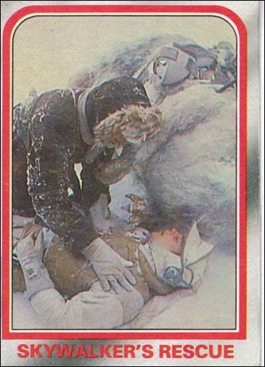 Star Wars: The Empire Strikes Back: Series 1 (Base Set) card 25 Skywalker's Rescue