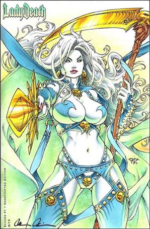 Lady Death: Echoes issue 1-N Handcrafted Edition 1/15