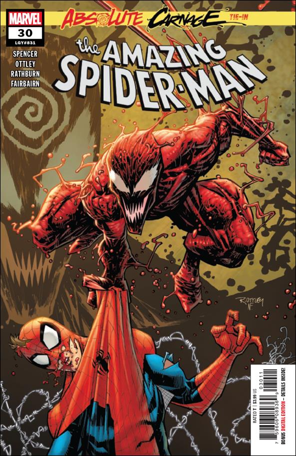Amazing Spider-Man (2018) issue 30 Ryan Ottley Standard Cover