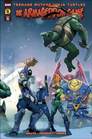 Teenage Mutant Ninja Turtles: The Armageddon Game (9/2022) issue 6-D Pasquale Qualano 1:10 Cover