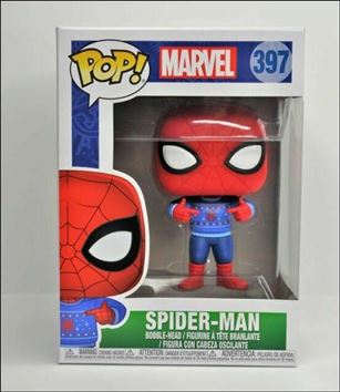 POP! Marvel figure 397 Spider-Man (Christmas)