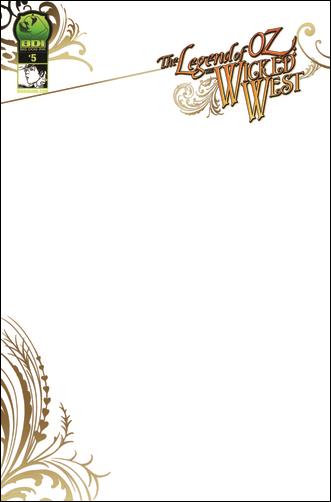 Legend of Oz: The Wicked West (2012) issue 5-C Sketch Cover