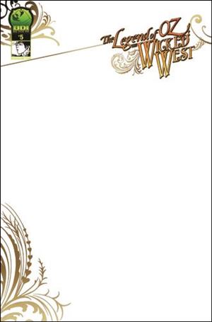 Legend of Oz: The Wicked West (2012) issue 5-C Sketch Cover