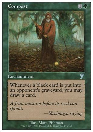 Magic the Gathering: 7th Edition (Base Set) card 235 Compost