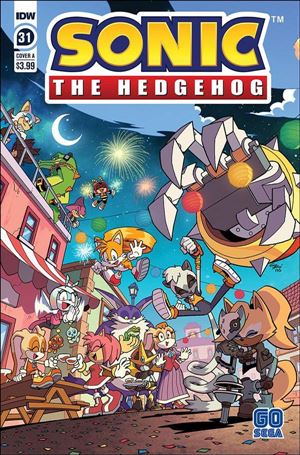 Sonic the Hedgehog (2018) issue 31 Tracy Yardley Cover