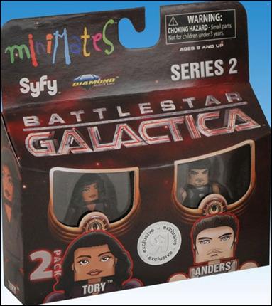 Battlestar Galactica Minimates (Toys R Us Series) figure 10 Tory and Anders