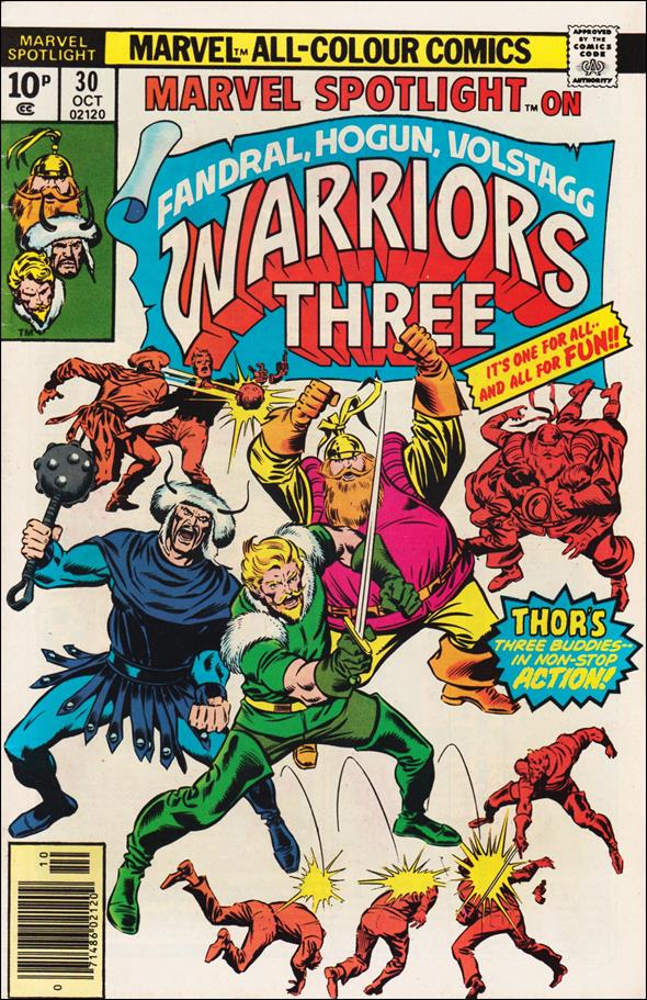 Marvel Spotlight (1971) issue 30-B UK Price Cover