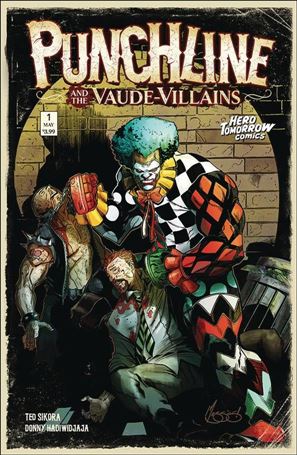 Punchline and the Vaude-Villains issue 1-C Eder Messias 1:5 Cover