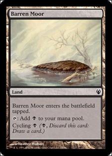 Magic the Gathering: Duel Decks: Izzet vs. Golgari (Base Set) card 78 Barren Moor