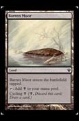 Magic the Gathering: Duel Decks: Izzet vs. Golgari (Base Set) card 78 Barren Moor