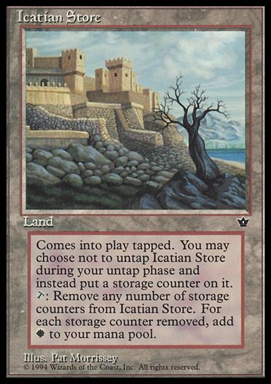 Magic the Gathering: Fallen Empires (Base Set) card 98 Icatian Store