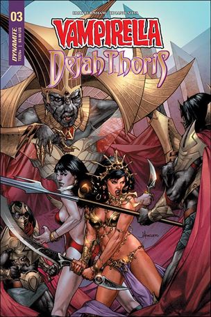 Vampirella/Dejah Thoris issue 3 Jay Anacleto Cover