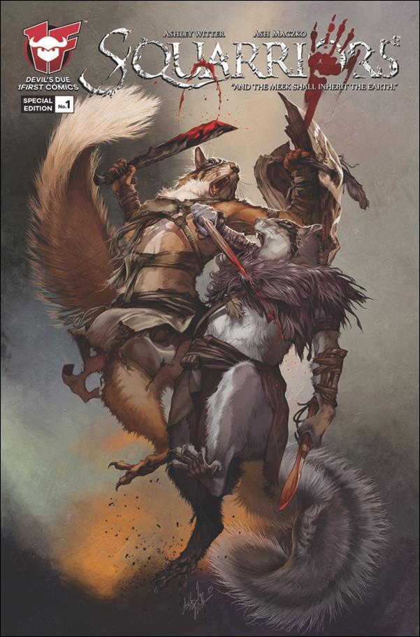 Squarriors (2016) issue 1-B Ashley Witter 1:15 Cover