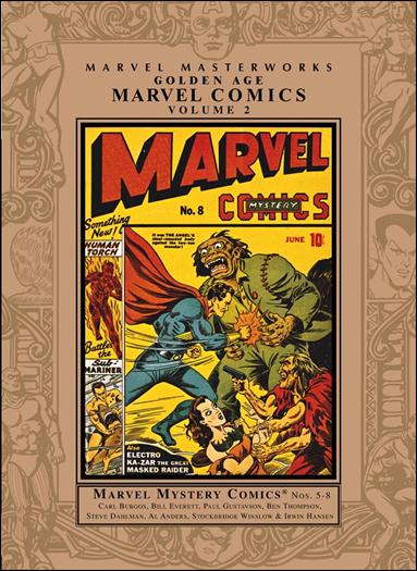Marvel Masterworks: Golden Age Marvel Comics issue 2 Gold Dust Jacket