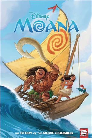 Disney Moana: The Story of the Movie in Comics Cover Image 1