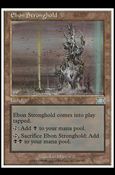 Magic the Gathering: 6th Edition (Base Set) card 324 Ebon Stronghold