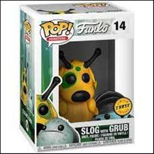 Pop! Monsters figure 14-B Slog with Grub Laying Down (Chase)