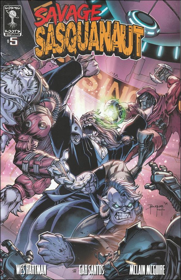 Savage Sasquanaut issue 5-B Craig Babiar Cover