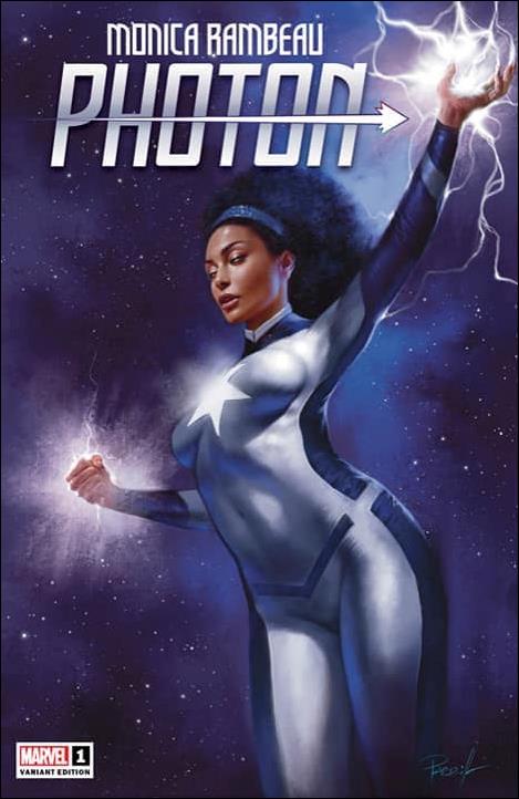 Monica Rambeau: Photon issue 1-C Lucio Parrillo Cover