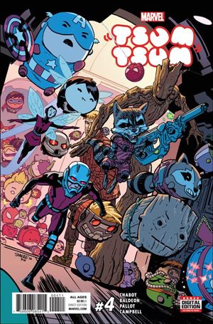 Marvel Tsum Tsum issue 4 Chris Samnee Cover