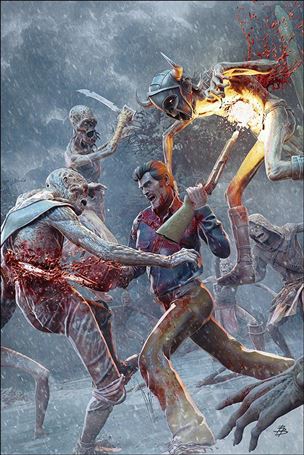 Army of Darkness Forever issue 7-H Björn Barends Virgin Cover