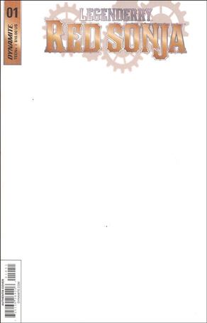 Legenderry Red Sonja (2018) issue 1-E Blank Authentix  Cover
