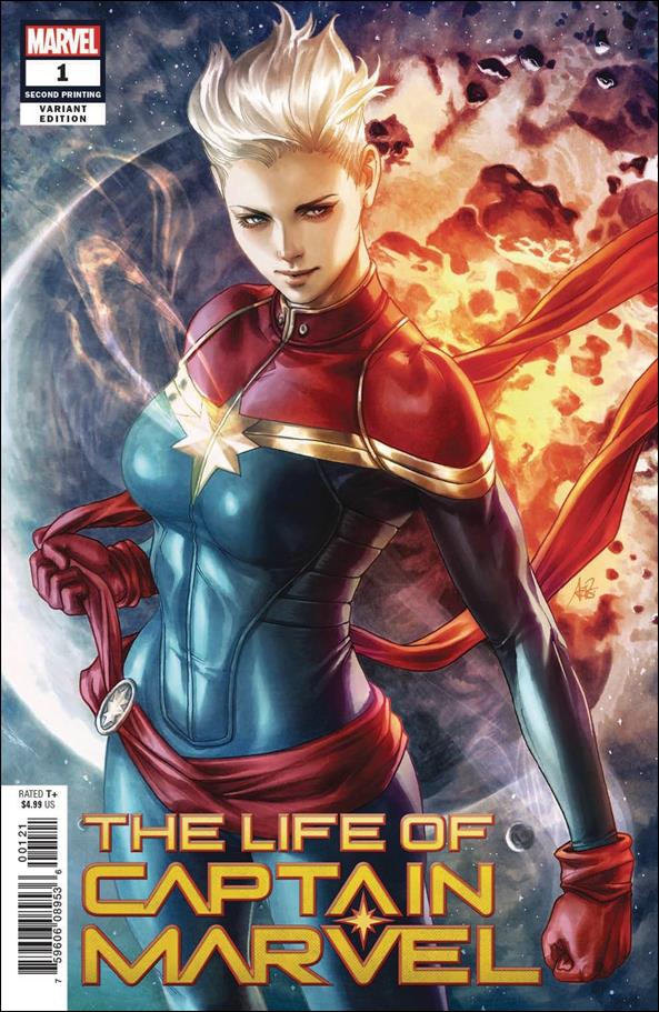 Life of Captain Marvel (2018) issue 1-J Stanley "Artgerm" Lau Cover (2nd Printing)