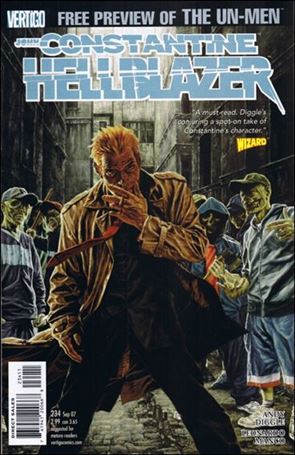 Hellblazer (1988) issue 234-B Blue Logo Cover (2nd Printing)