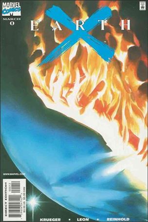 Earth X (1999) issue 0-D Blue X Cover (2nd Printing)