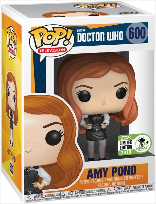 POP! Television figure 600 Amy Pond Emerald City Comicon 2018