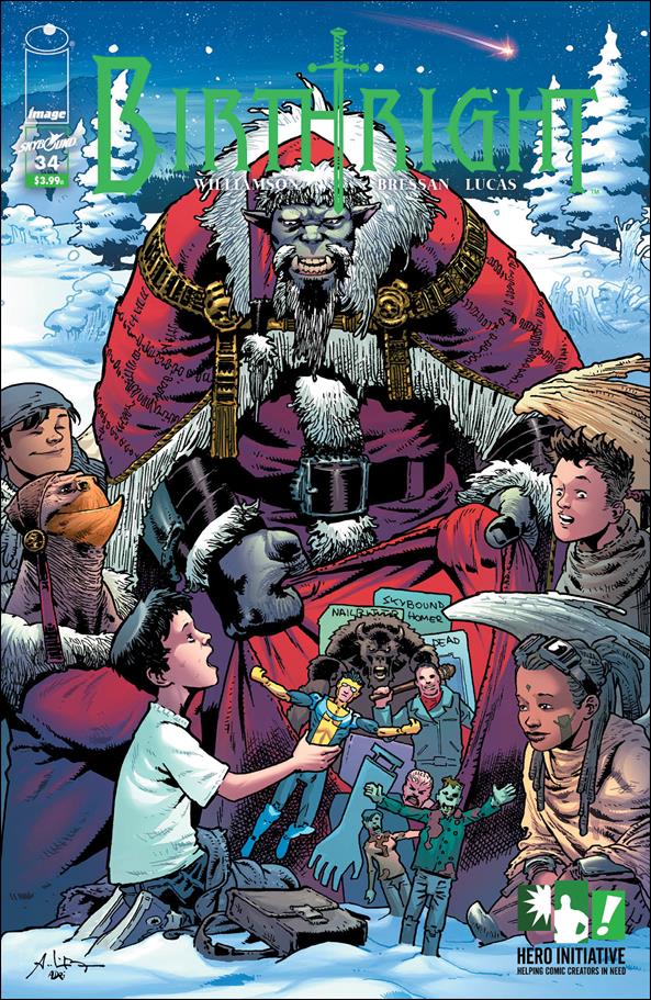 Birthright (2014) issue 34-B Hero Initiative Cover