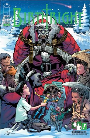 Birthright (2014) issue 34-B Hero Initiative Cover