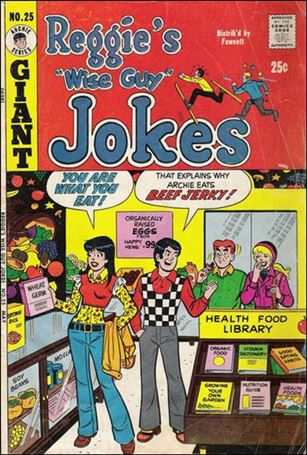 Reggie's Wise Guy Jokes issue 25