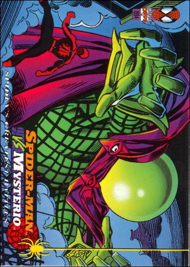 Amazing Spider-Man (Base Set) card 110 Spider-Man vs Mysterio