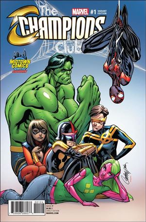 Champions (2016) issue 1-VJ J. Scott Campbell Midtown Comics Cover