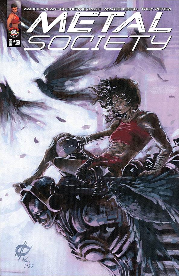 Metal Society issue 3-B Marco Rudy Cover
