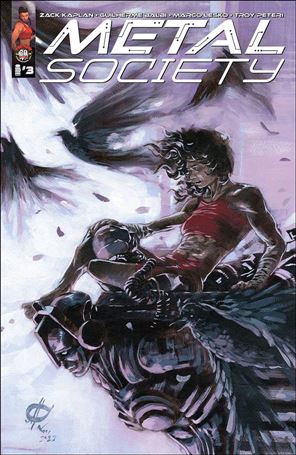 Metal Society issue 3-B Marco Rudy Cover