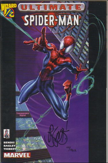Ultimate Spider-Man (2000) issue 1/2-D DF (Signed by Brian Michael Bendis) 1/1962