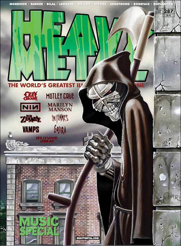 Heavy Metal issue 287-C Derek Riggs Cover
