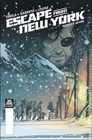 Escape from New York issue 7 Mike Henderson Cover