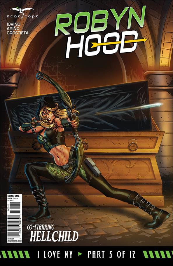 Robyn Hood: I Love NY issue 5 Sami Kivela Cover