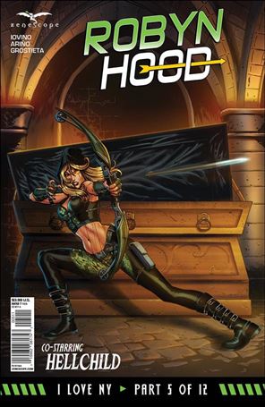 Robyn Hood: I Love NY issue 5 Sami Kivela Cover