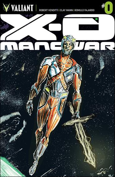 X-O Manowar (2012)  issue 0-H Jeff Lemire 1:10 Cover