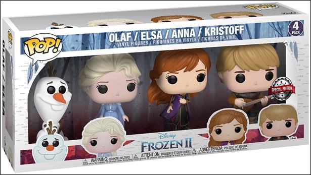 POP! Disney Multi-Packs figure nn30 Olaf / Elsa / Anna / Kristoff
